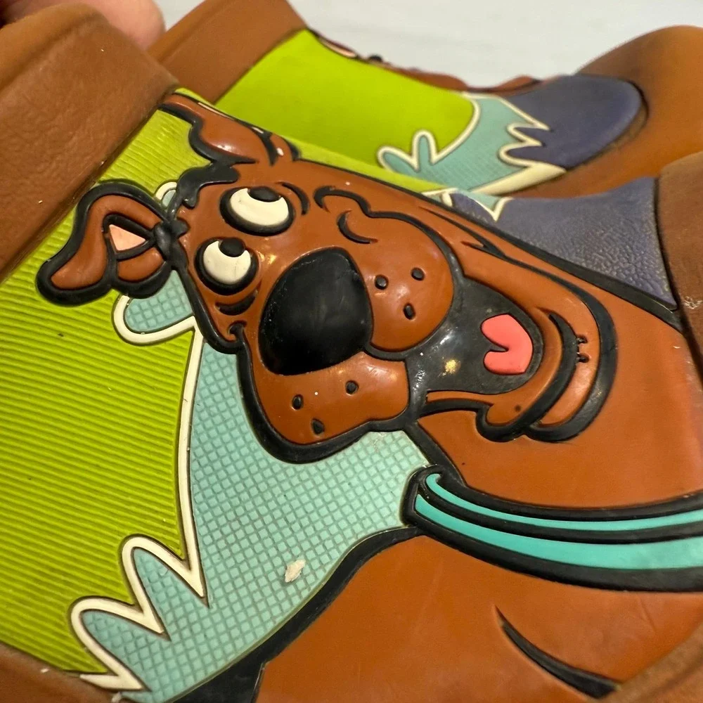 Crocs kids slip on sandals‎ shoes clogs Scooby Doo kids 12/13